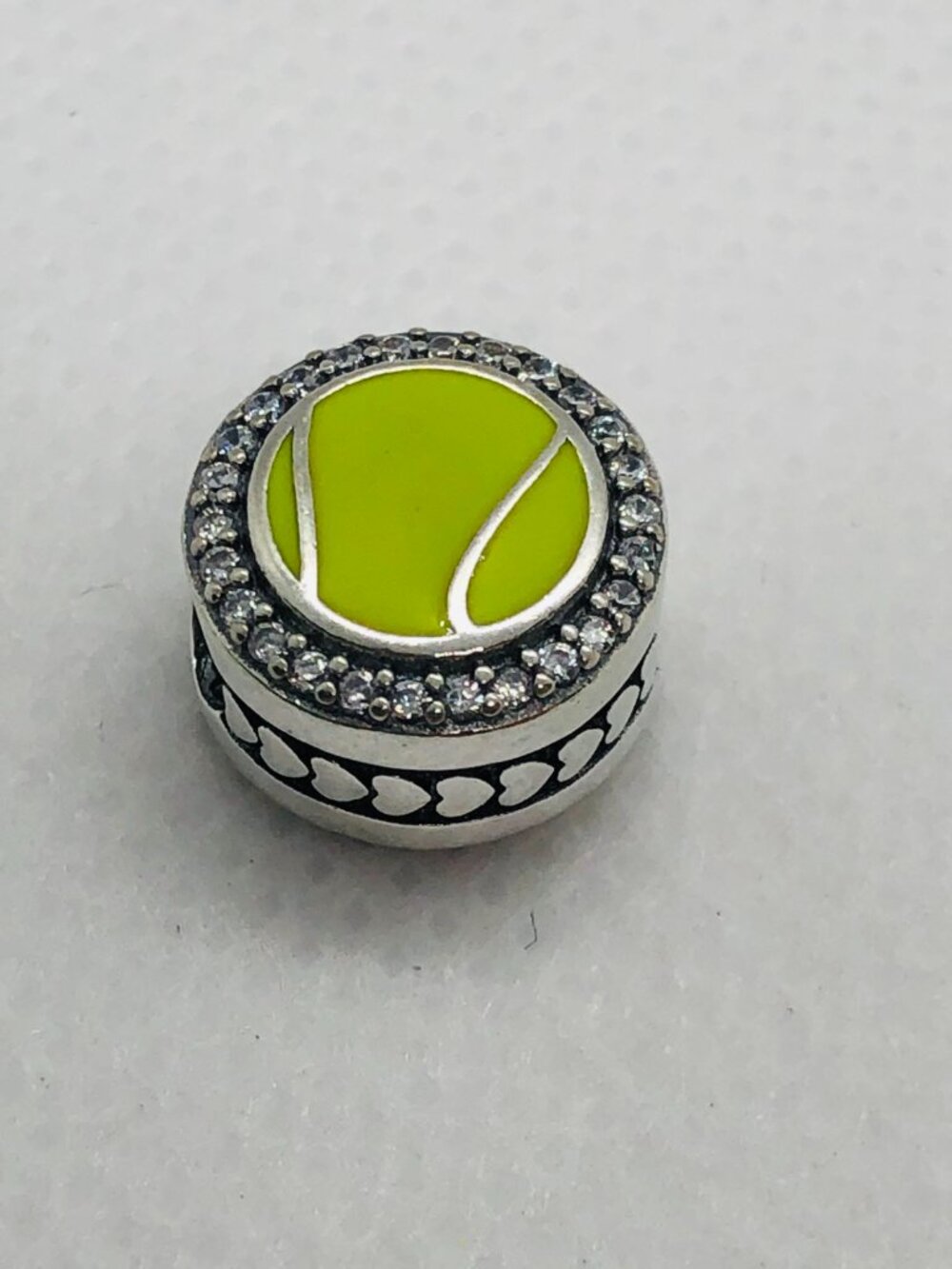 ✨ ✨Pandora Tennis Ball Bead Charm S925 Silver with box